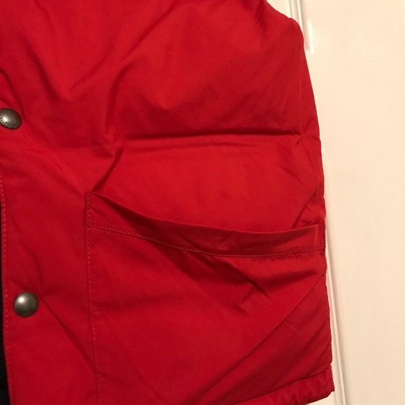 Polo Ralph Lauren reversable vest black/red size M 10/12 new without tag - Picture 2 of 14